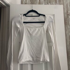 Urban outfitters White Long Sleeve Top